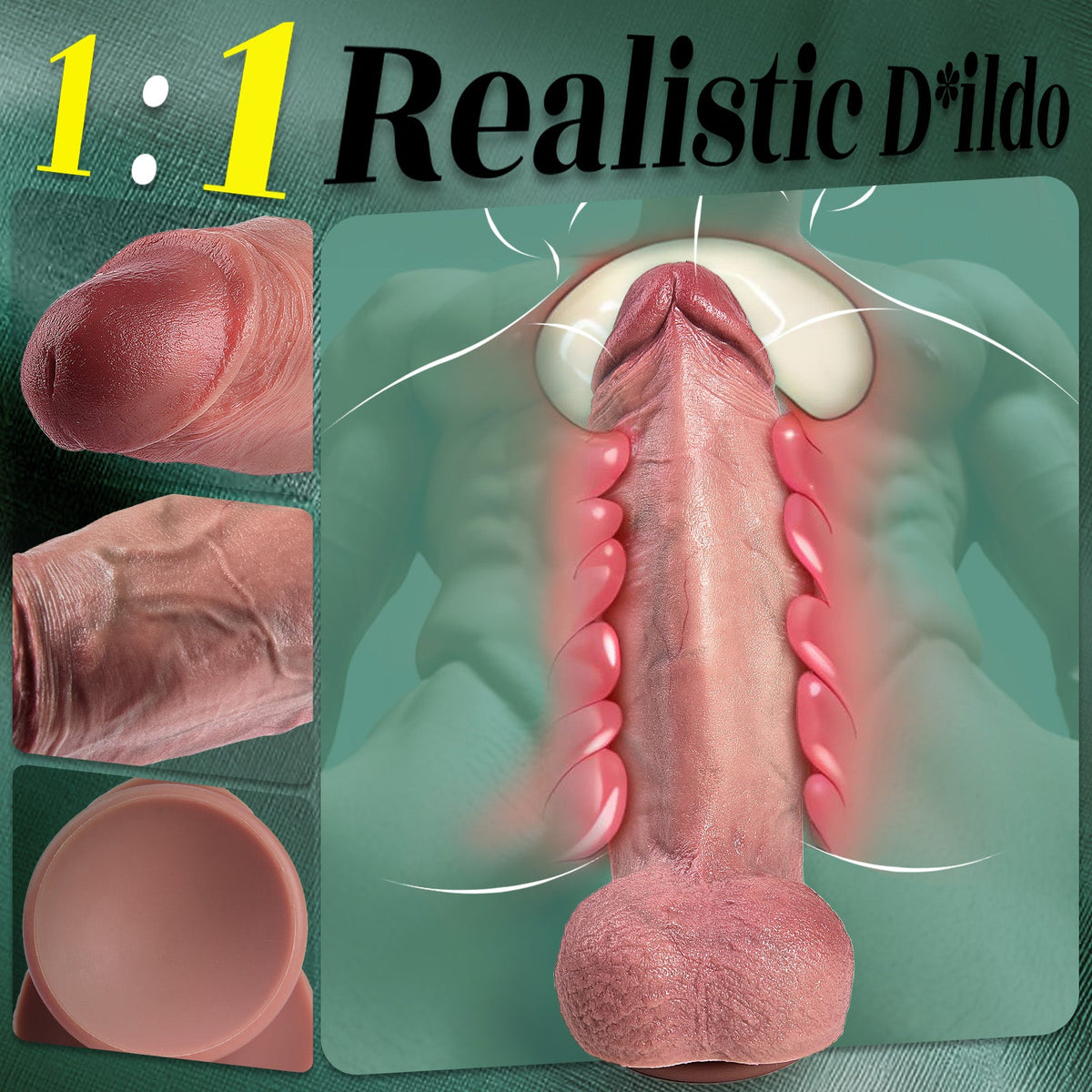Introducing the Exclusive 1:1 Life-Size Athletic Silicone Dildo – Officially Licensed & Launch Special Inside