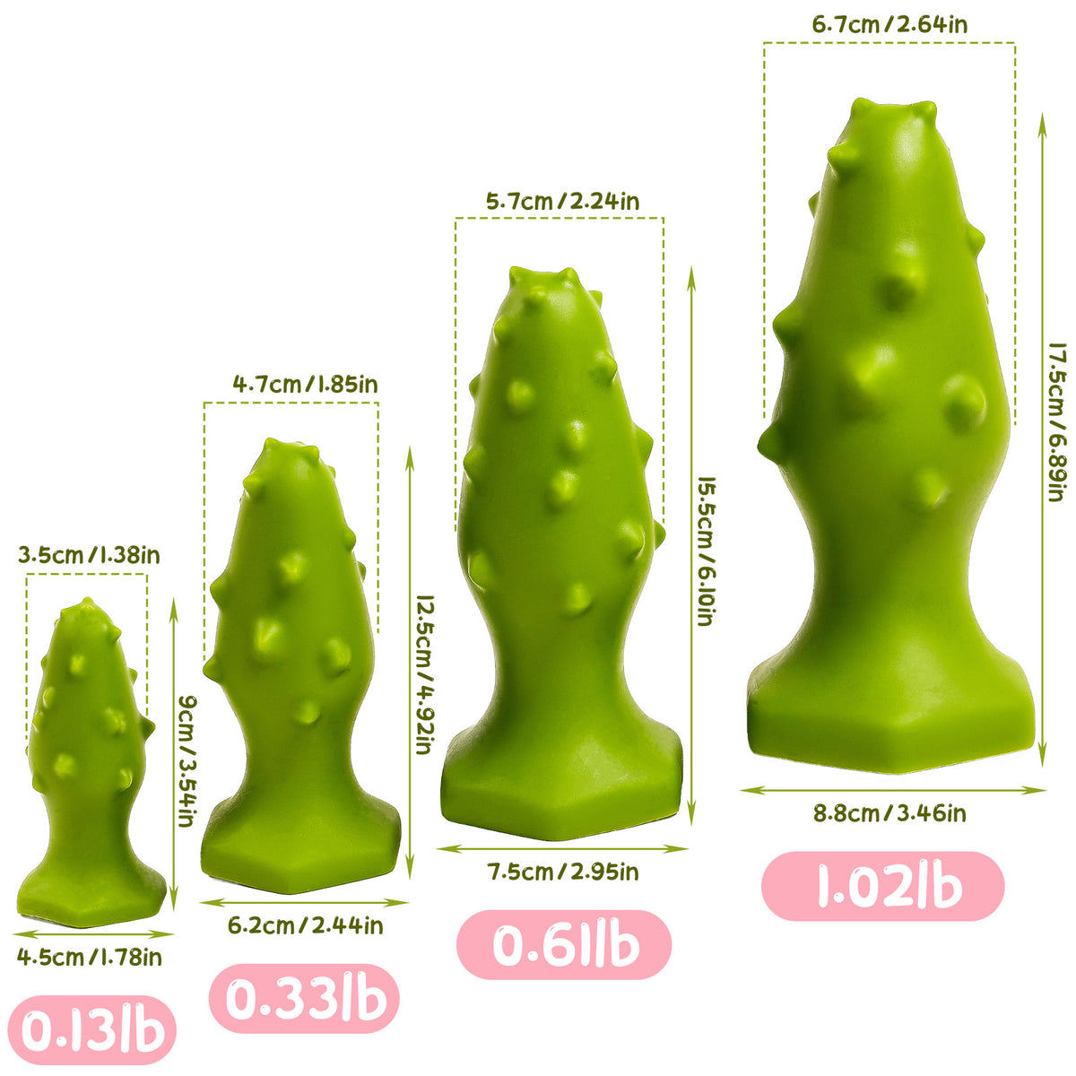 Fantasy Textured Butt Plug – Creature Silicone Anal Toy