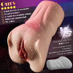 Life-Cast Silicone Stroker – 1:1 Real Human Mold | Compact & Discreet