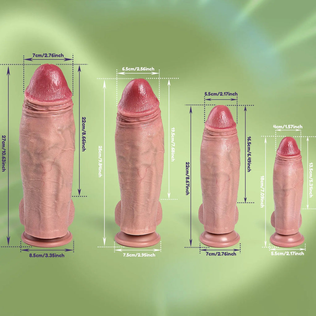 Extra Large Silicone Dildo – Firm Realistic XL Design dildo picture
