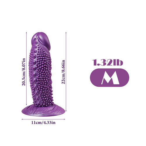 Mythic Dragon Dildo size M dimensions