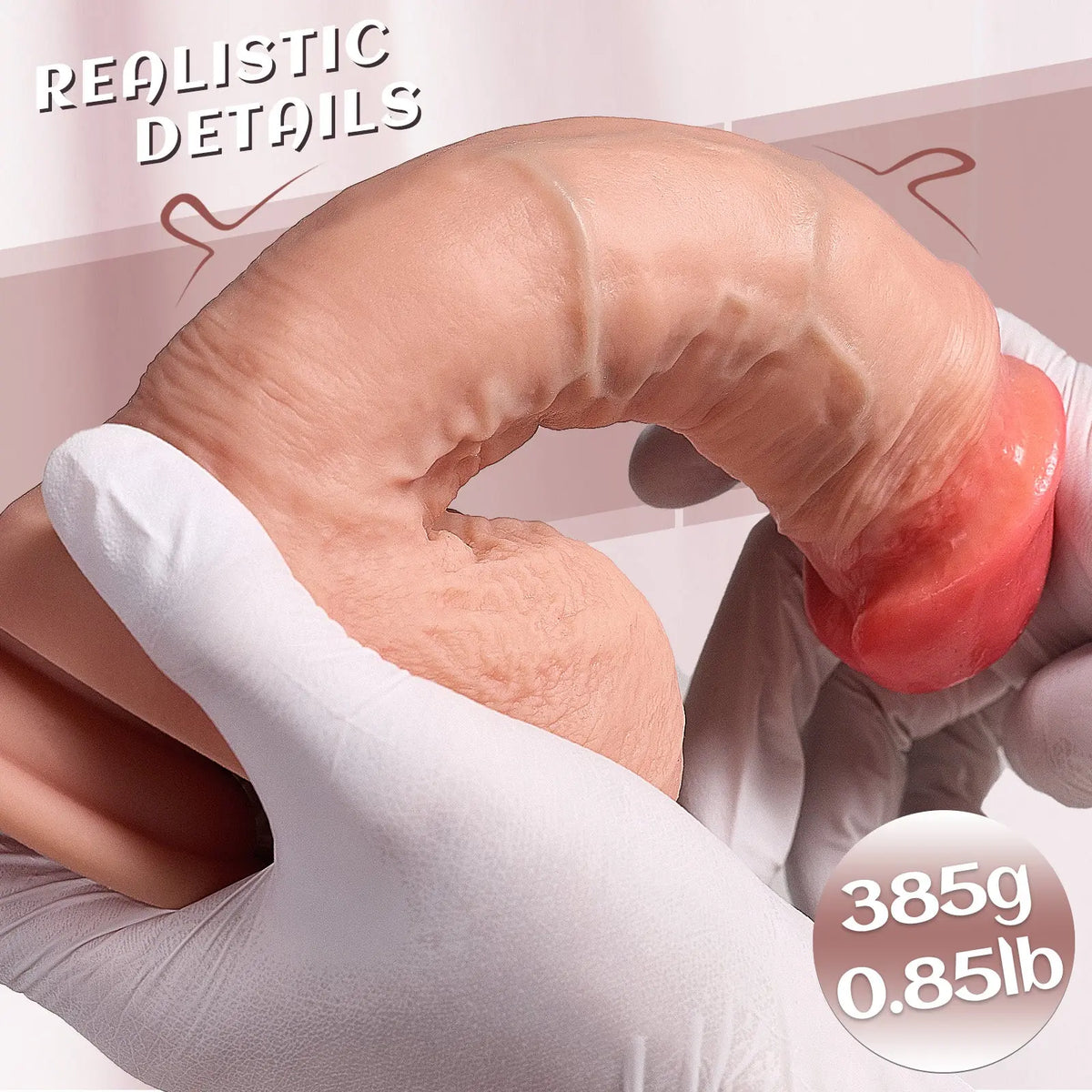 Real Human Dildo – 7.91″ Premium Liquid Silicone dildo picture